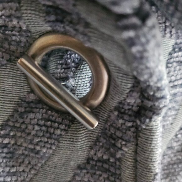 MARLA WYNNE COLLECTION JACKET WITH TOGGLE CLOSURE SIZE M POWER BLUE - Picture 5 of 5